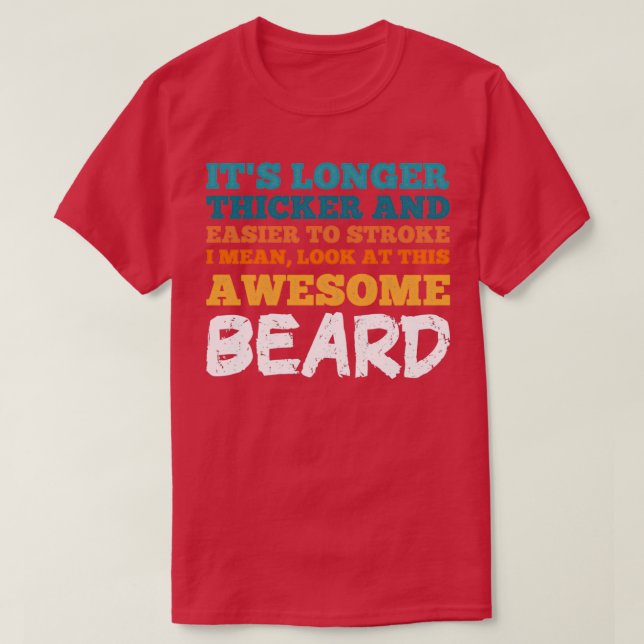 Camiseta Mais espesso e mais fácil de percorrer Olhe para i (Frente do Design)