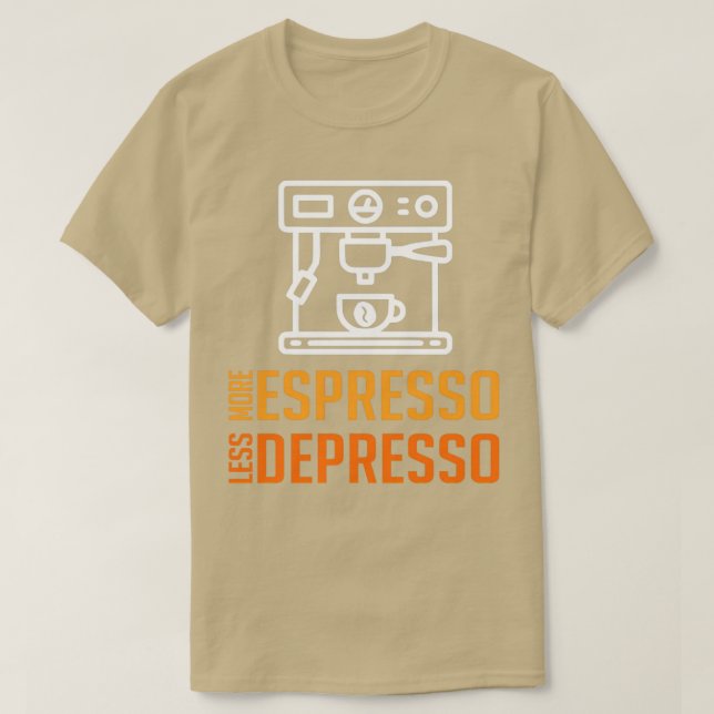 CAMISETA MAIS ESPRESSO MENOS DEPRESSA 8 (Frente do Design)