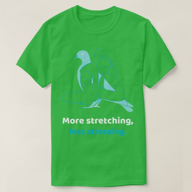 Camiseta Mais estresse Menos Design (Frente do Design)