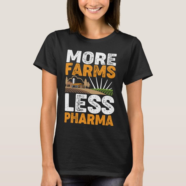 Camiseta Mais Fazendas Menos Farma (Frente)