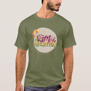 Camiseta mais férias