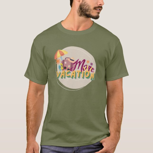 Camiseta mais férias (Frente)