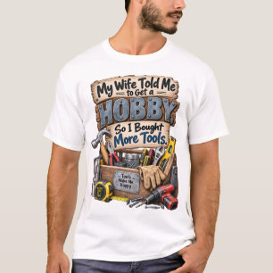Camiseta Mais Ferramentas Hobby