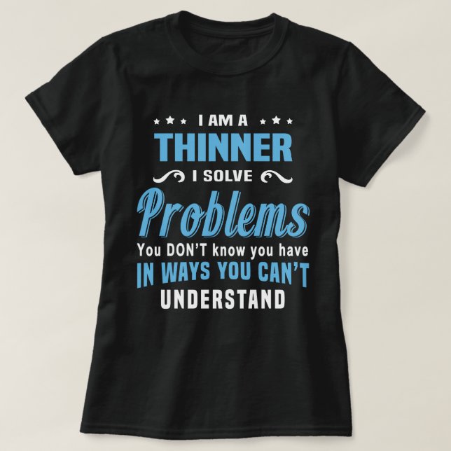 Camiseta Mais fino (Frente do Design)