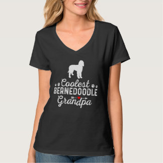 Camiseta Mais fixe BERNEDOODLE Vovô Cão Engraçado Vovô Pet
