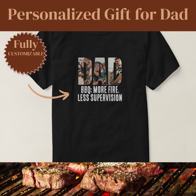 Camiseta Mais Fogo Pai Churrasco (More Fire Dad BBQ)