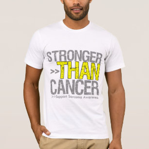 Camiseta Mais forte do que o cancer - Sarcoma