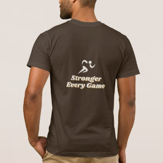 Camiseta Mais forte em cada jogo