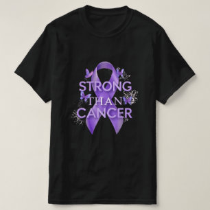Camiseta Mais Forte que o Câncer