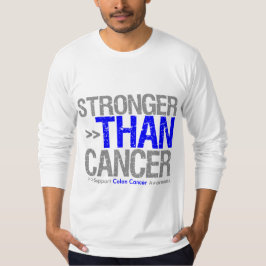 Camiseta Mais forte que o Cancer - Cancer de dois pontos