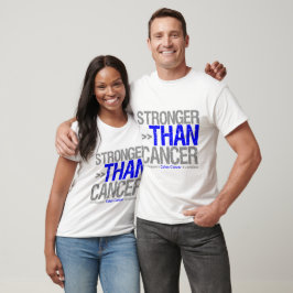 Camiseta Mais forte que o Cancer - Cancer de dois pontos