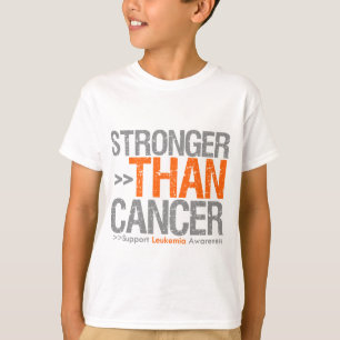 Camiseta Mais Forte Que O Cancer - Leucemia