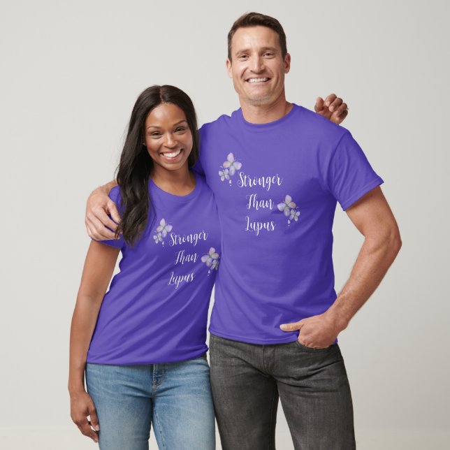 Camiseta Mais Forte Que O Lupus (Unissex)
