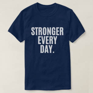 Camiseta Mais Forte Todos os Dias – Motivação Insp