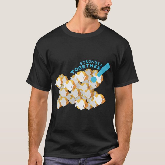Camiseta Mais Fortes Juntos! (Frente)