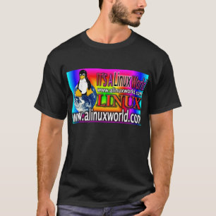 Camiseta mais grande colorido do PIC do mundo do alinux