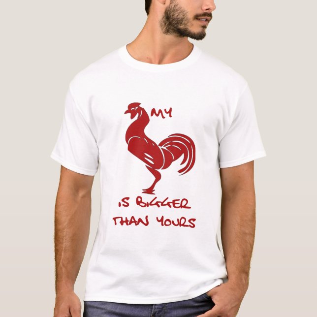 Camiseta Mais grande do que seu (Frente)