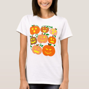 Camiseta Mais Jack-o-Lanternas