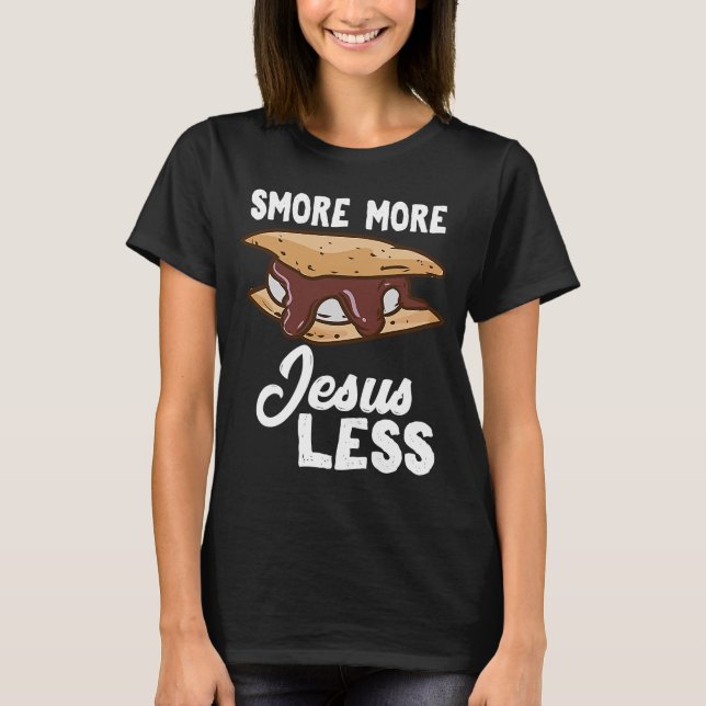 Camiseta Mais Jesus Menos (Frente)