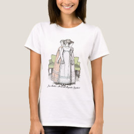 Camiseta Mais jovem e mais alto, Jane Austen Orgulho e Prec