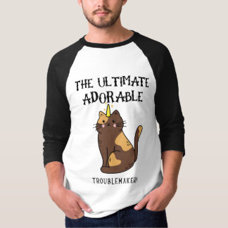 Camiseta Mais jovem encrenqueiro adorável