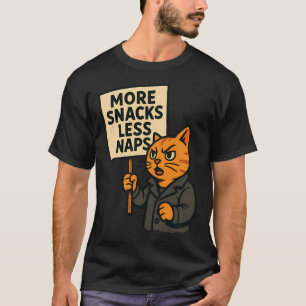Camiseta Mais Lanches Menos Sonecas