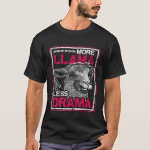 Camiseta Mais Lhama Menos Drama