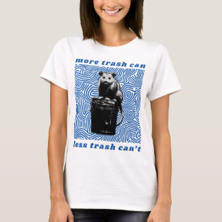 Camiseta mais lixo pode menos lixo não pode