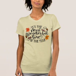 Camiseta Mais maravilhosa época do ano Fall lover
