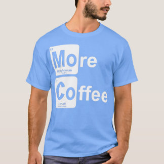 Camiseta Mais Mesa Periódica do Café