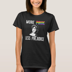 Camiseta Mais Orgulho Menos Preconceito Jane Austen Lgbt Di