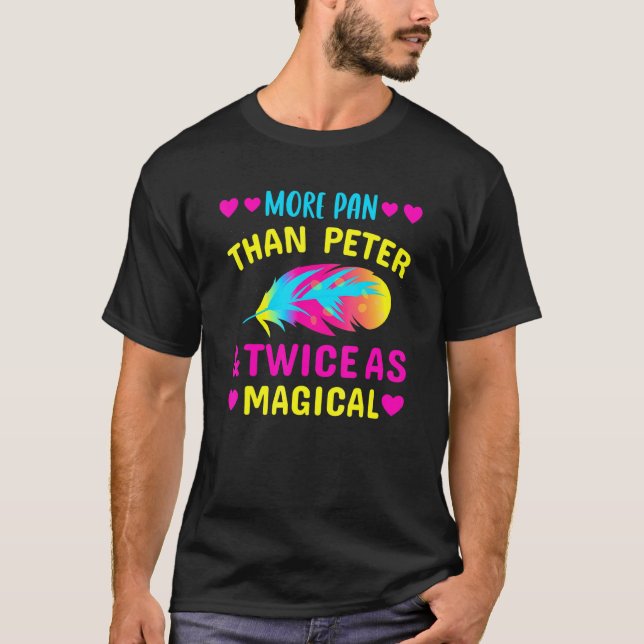 Camiseta Mais Pan do que Peter (Frente)