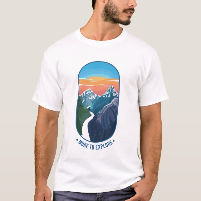 Camiseta Mais para explorar (Frente)