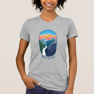 Camiseta Mais para explorar