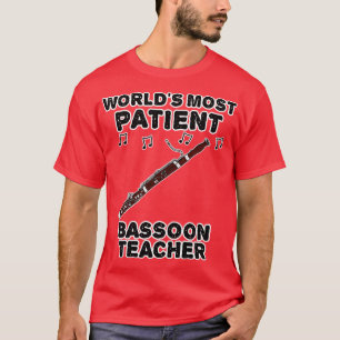 Camiseta Mais Patiões, Professora Bassonista Diversão Basso