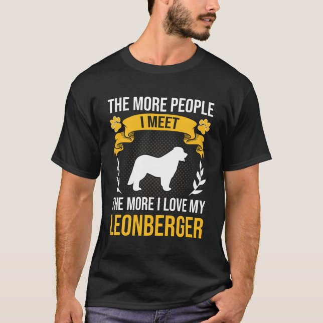 Camiseta Mais Pessoas Eu Conheço Mais Eu Adoro Amor De Cão  (Frente)