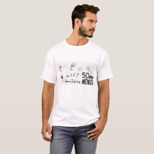 Camiseta Mais pontilha 50 DKP menos