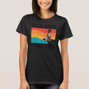 Camiseta Mais Preocupações Com Menos Ponteiro Alemão De Bai