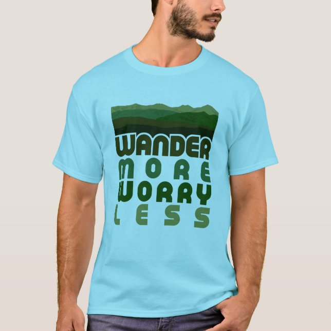 Camiseta Mais Preocupações Menos (Frente)