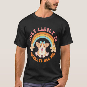 Camiseta Mais Propensa a Decorar seu Cachorro - Natal Fofo