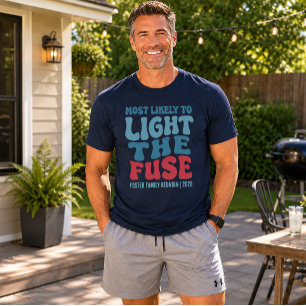 Camiseta Mais Propenso a Acender o Pavio Personalizado
