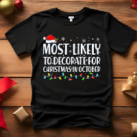 Mais propenso a decorar no Natal em outubro