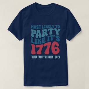 Camiseta Mais propenso a festas como se fosse personalizada