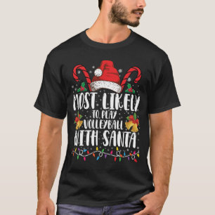 Camiseta Mais Propenso a Jogar Volei com a Família do Papai