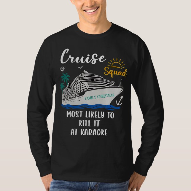 Camiseta Mais Propenso a Matar no Karaokê (Frente)