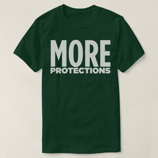 CAMISETA MAIS PROTEÇÕES (Frente do Design)