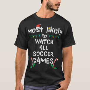 Camiseta Mais Provável Assistir A Matriz Da Família Xmas De