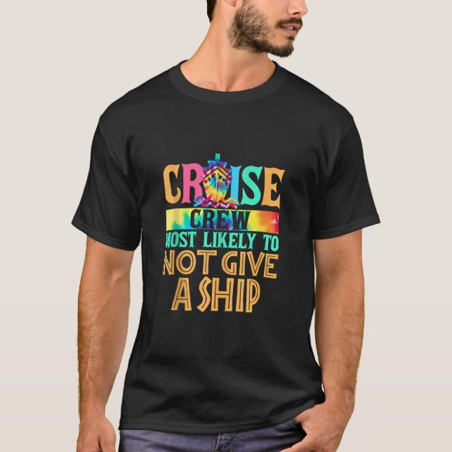 Camiseta Mais Provável De Não Dar A Um Navio Famoso De Comb (Frente)