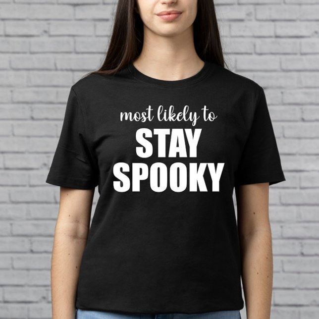 Camiseta Mais Provável de Permanecer Espiritualmente Divert (Criador carregado)