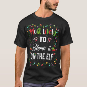 Camiseta Mais Provável É Culpar-O No Correspondente Da Famí